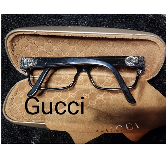 Auth Gucci GG 3203 YHR Deep Midnight Blue Eyeglasses. - Picture 6 of 11